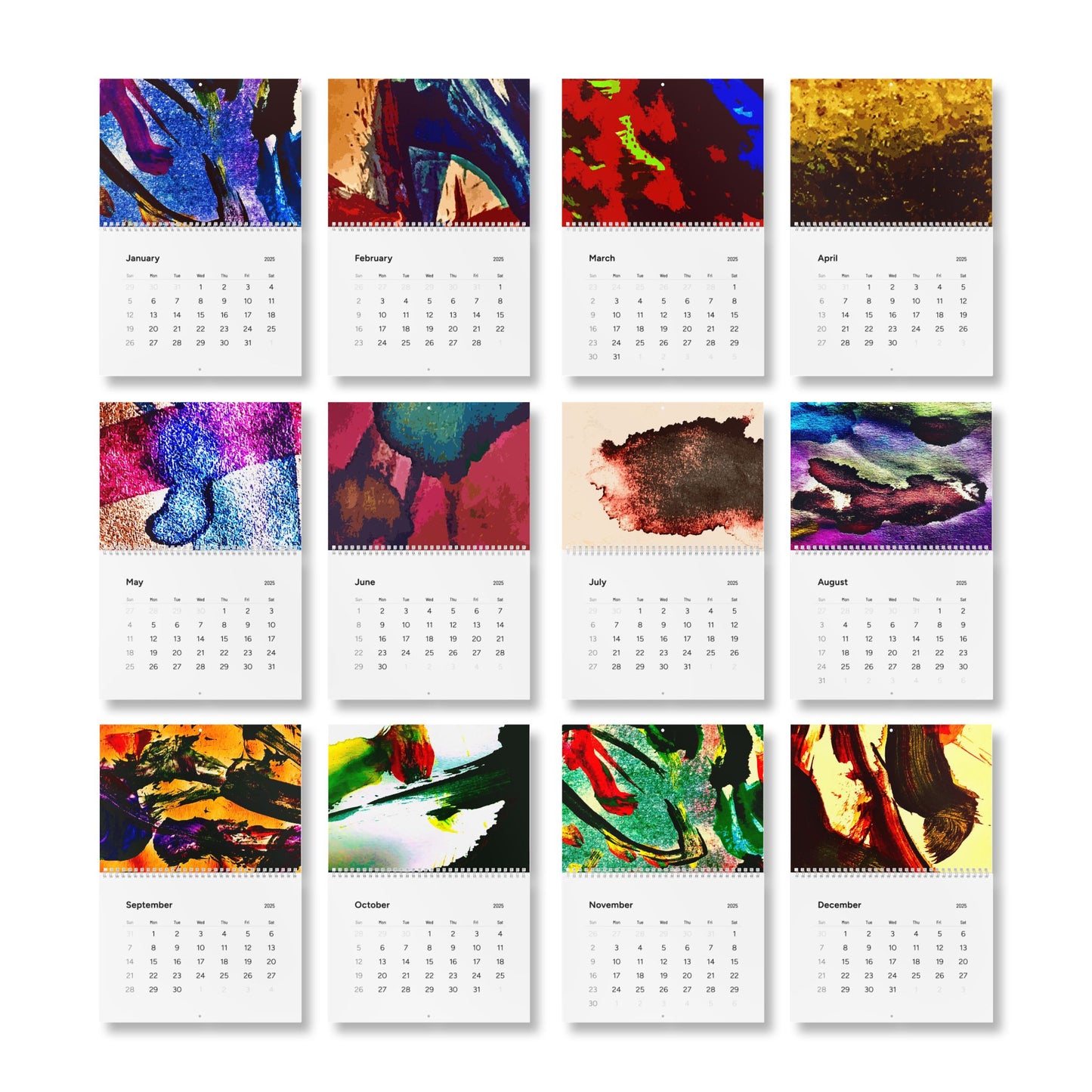 LSD Wall Calendar (2024)